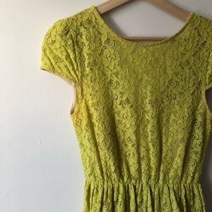 Neon Cap Sleeve Mini